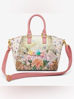 NWT!! Disney Loungefly Tinkerbell Floral Satchel/Crossbody
